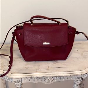 Maroon Kate Spade tote (medium)